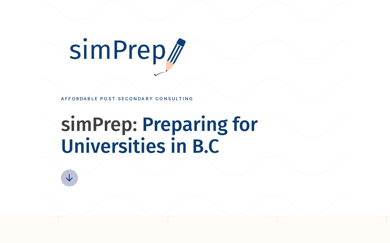 simPrep - B.C Post Secondary Consulting